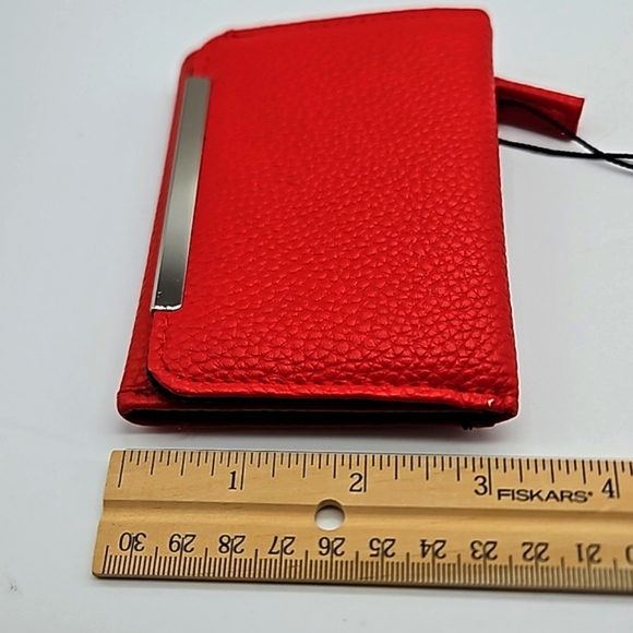 MUNDI Anna RFID trifold red wallet NWT - Picture 11 of 11